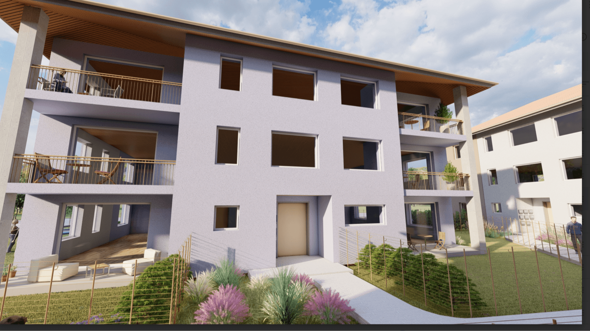 Modern otthon, zöld környezetben - a kertkapcsolat erejével !